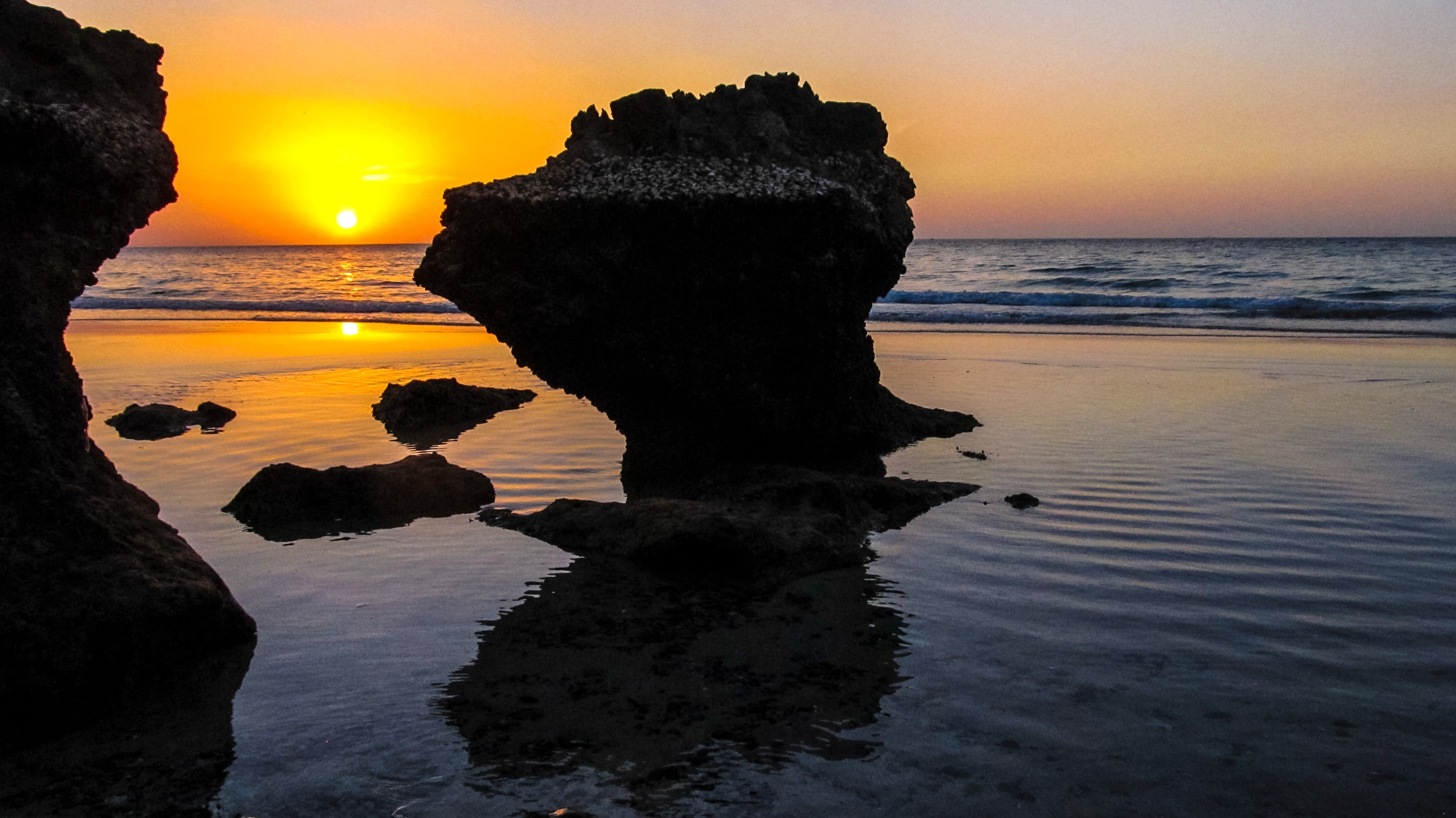 منظر الغروب من ولاية بخاء