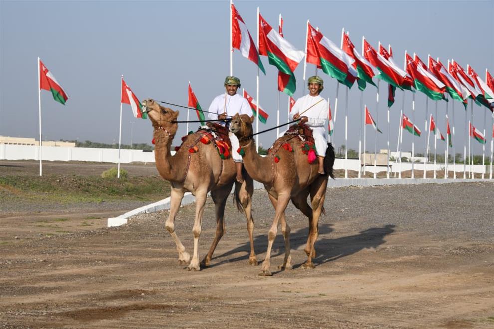 انطلاق فعالية ركض العرضة بالفليج بولاية بركاء