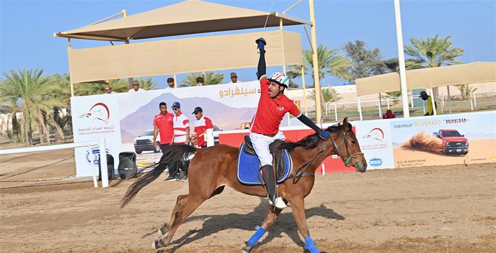 ختام بطولة التقاط الأوتاد للاتحاد العُماني للفروسية لموسم 2021 / 2022