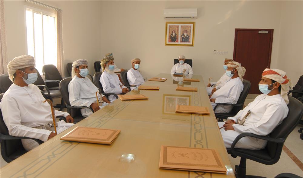 اجتماع لجنة الهجن بالمضيبي