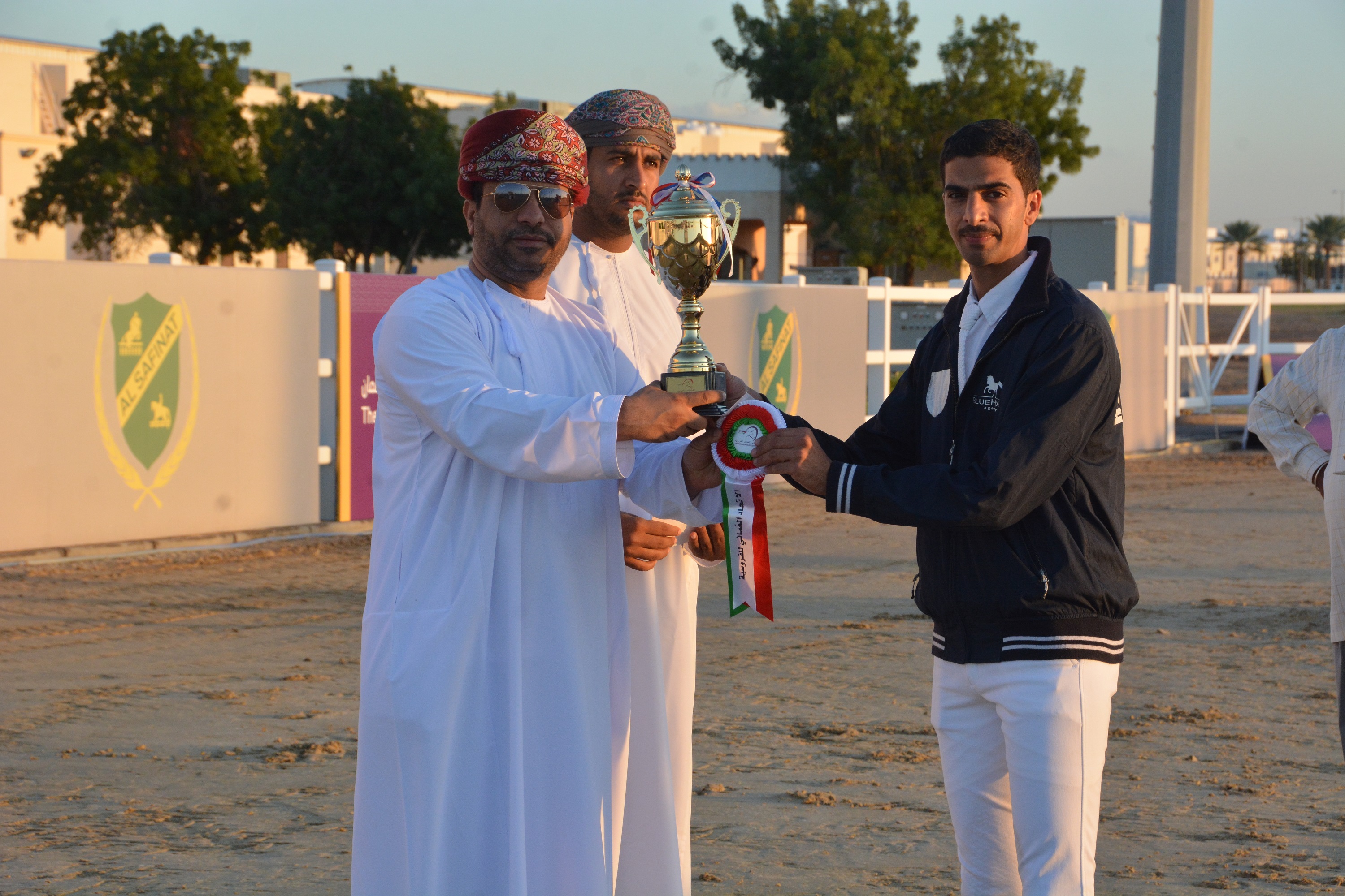 ختام مسابقة قفز الحواجز الرابعة بالرحبة