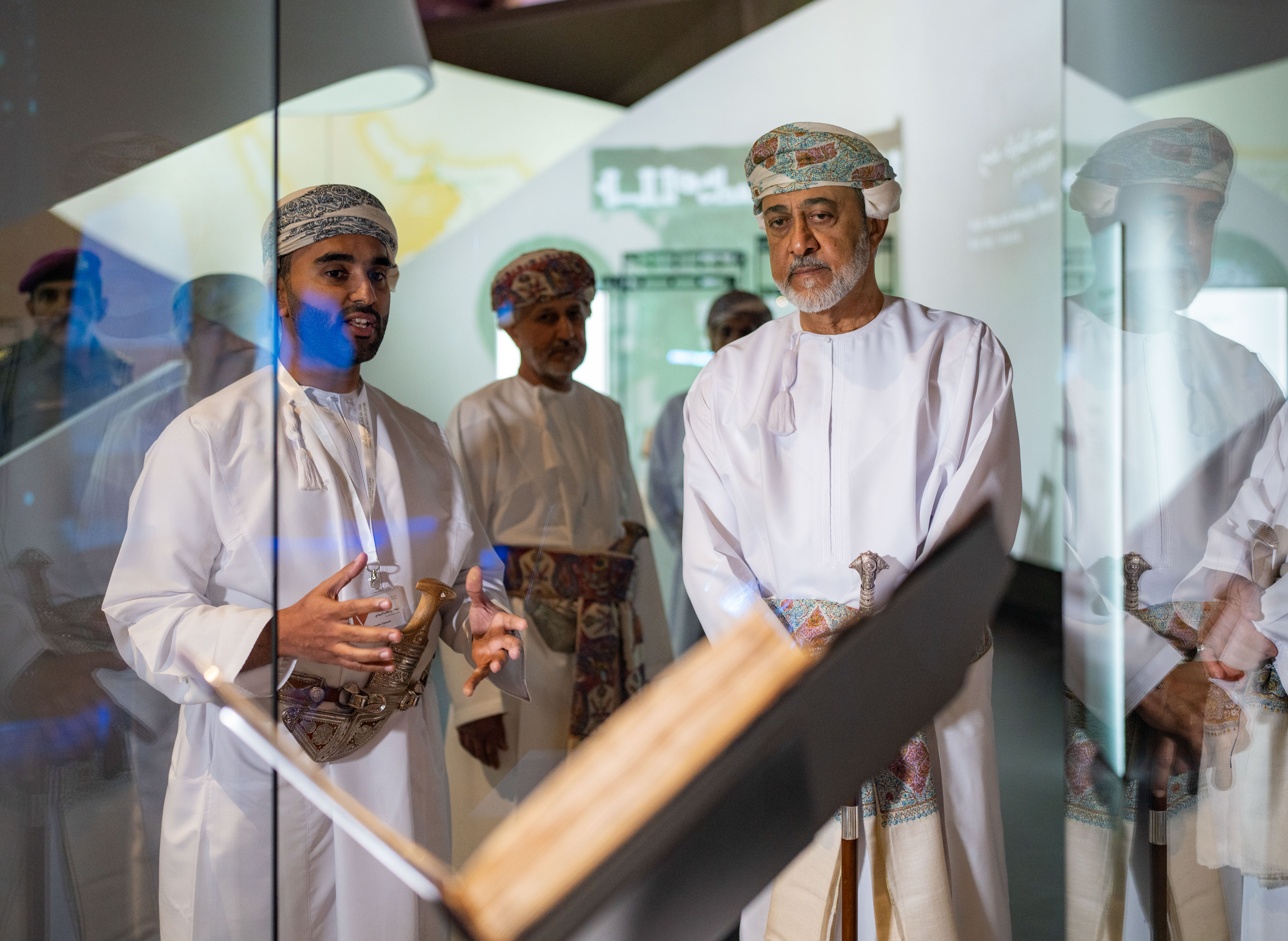 افتتاح معرض عمان عبر الزمان