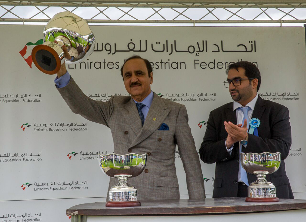 ريام وسلفين الموري للخيالة السلطانية تفوزان بكأسين