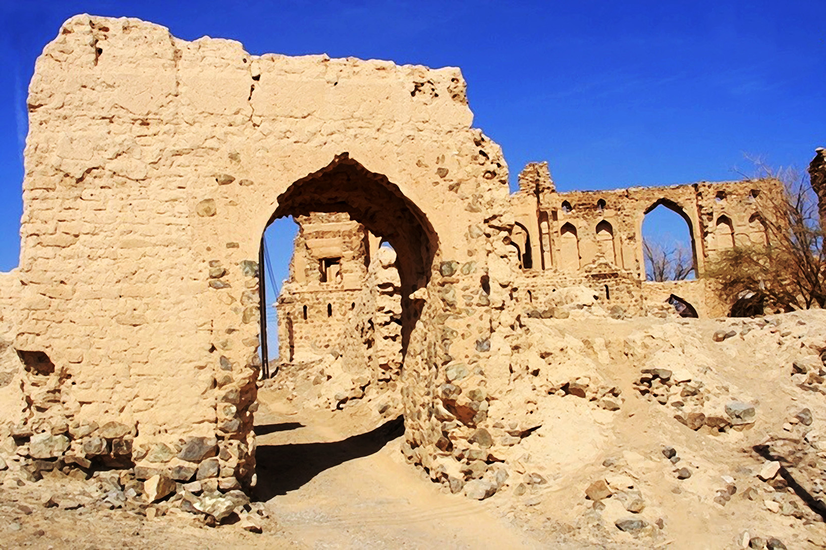 قرية المنزفة...  تاريخ عريق يحكي روعة الهندسة العمانية