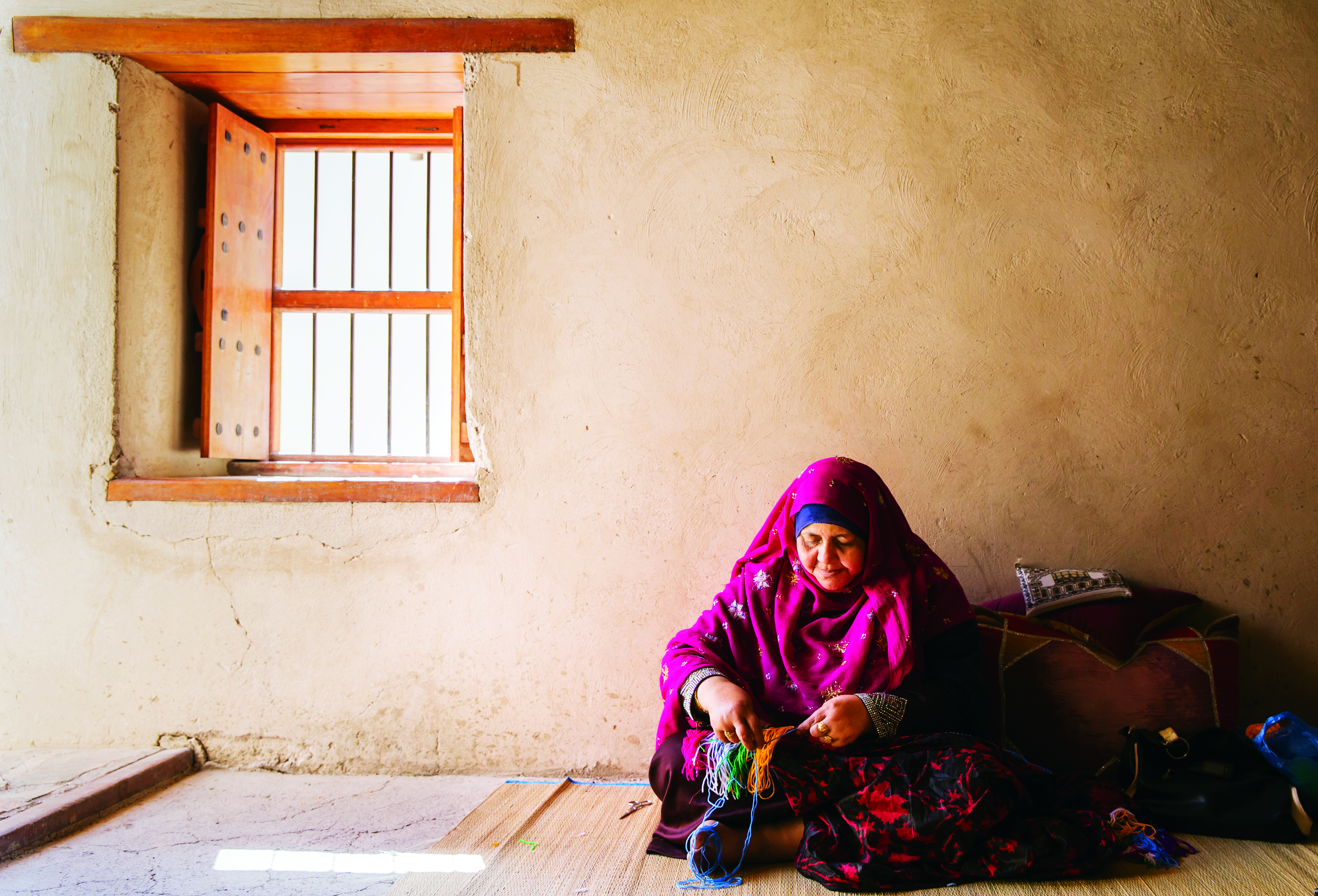 الغزل وفن الحياكة