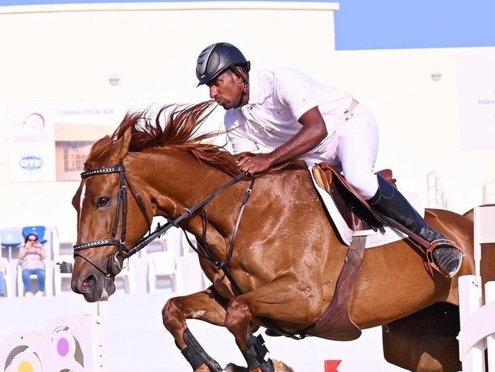 ختام مسابقة قفز الحواجز على ميدان الرحبة ببركاء