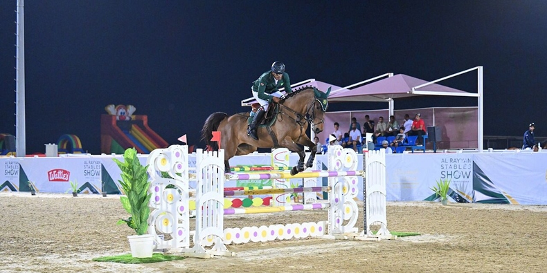 بدء منافسات بطولة إسطبلات الريان لقفز الحواجز بالرحبة